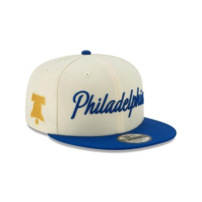 Philadelphia 76ers Gorra | New Era 2019 NBA Authentics City Series 9fifty Snapback Cap Mexico - Marrom